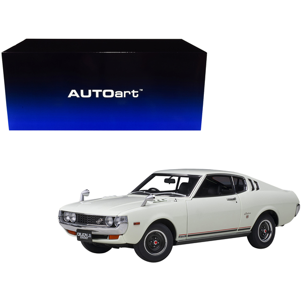 Autoart 1973 Toyota Celica Liftback 2000GT RHD White 1/18