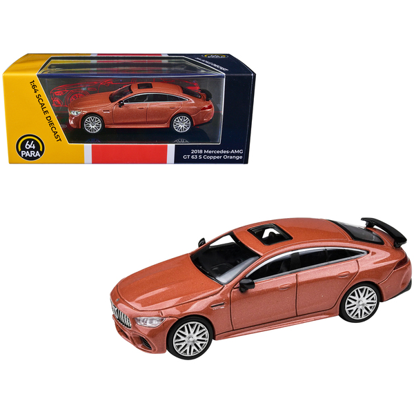 Paragon Mercedes-AMG GT 63 S Copper Orange 1/64 Diecast Model