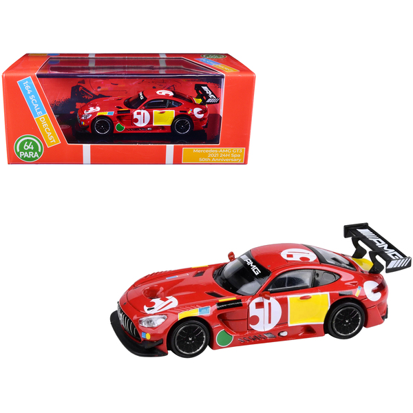 Paragon 1/64 Mercedes-AMG GT3 Spa 50th Anniversary Livery