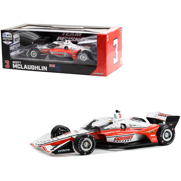 Greenlight Scott McLaughlin "Odyssey Battery" IndyCar 1/18