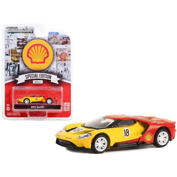 Greenlight 2019 Ford GT #18 'Shell Oil' Special Edition 1/64