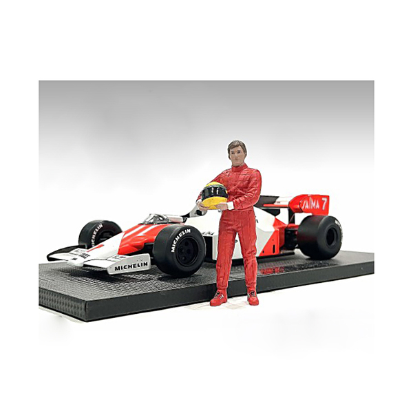 American Diorama 3.75" 80's Racing Figure A - 1/18 Scale