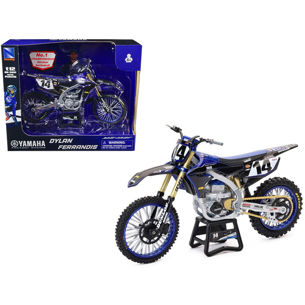 New Ray Yamaha YZ450F #14 Dylan Ferrandis 1/12 Diecast Model