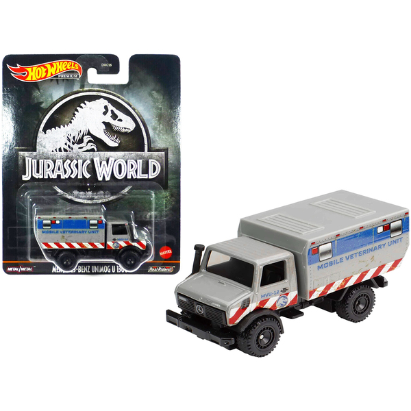 Hot Wheels Mercedes-Benz Unimog "Jurassic World" Diecast Model