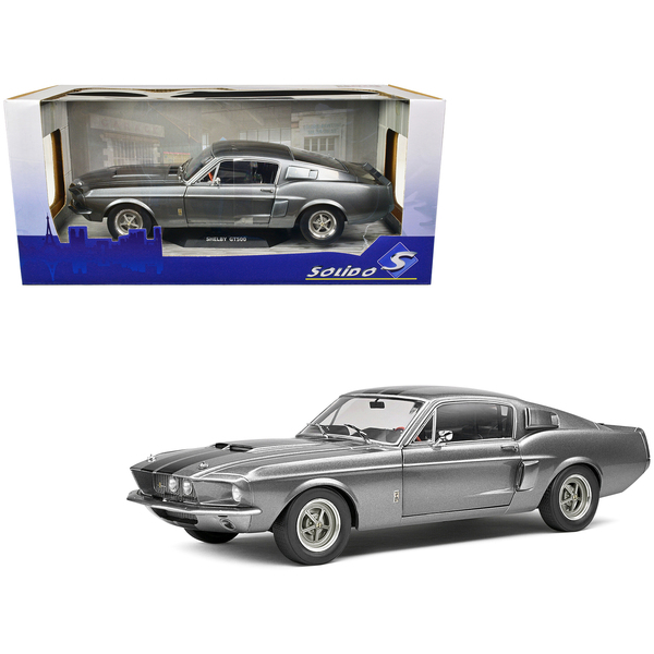 Solido 1967 Shelby GT500 Gray Metallic 1:18 Diecast