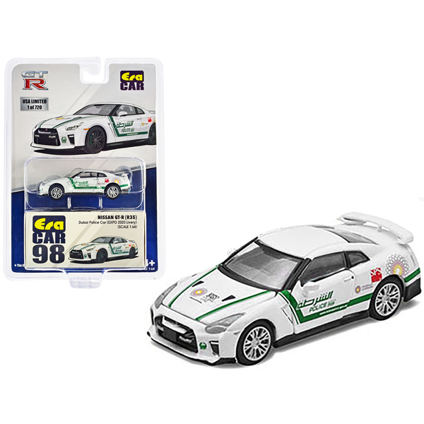 Era Car Nissan GT-R Dubai Police 1/64 Diecast