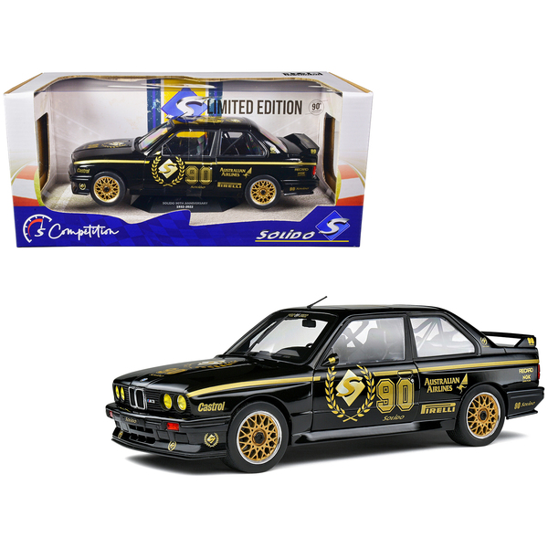 Solido 1990 BMW E30 M3 Black 'Competition' Series