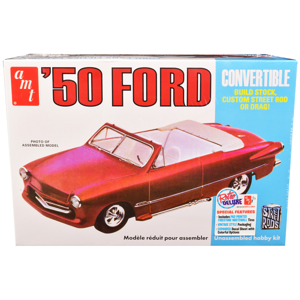 AMT 1950 Ford Convertible Street Rod 3-in-1 Model Kit