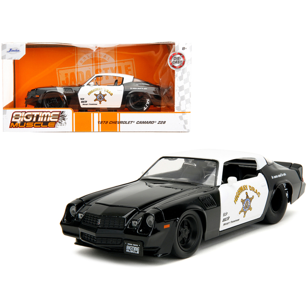 Jada 1979 Chevy Camaro Z28 Police 1/24 Diecast Model