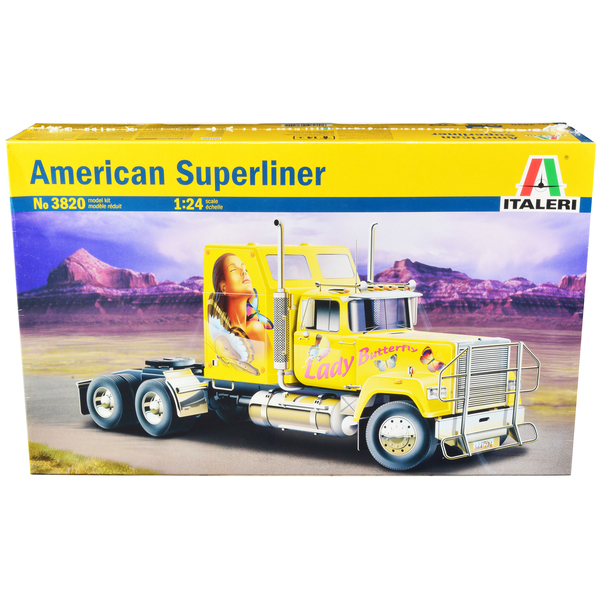 Italeri American Superliner Truck Lady Butterfly 1/24 Kit