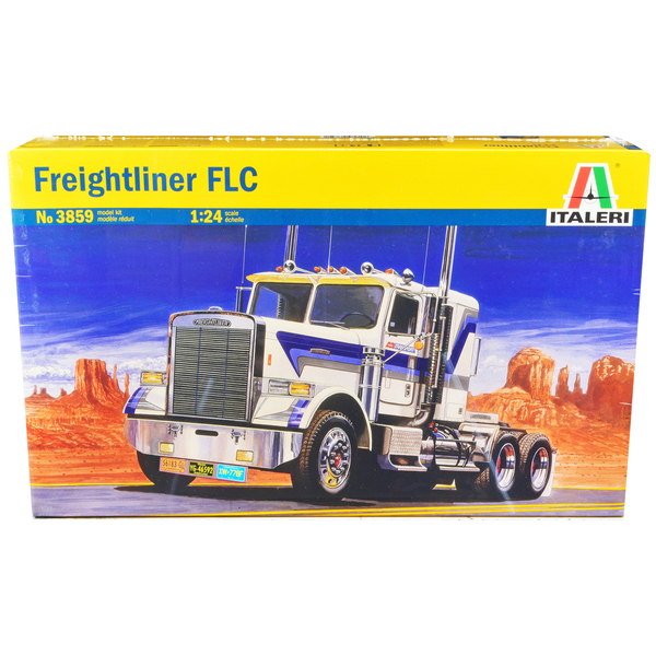 Italeri Freightliner FLC Truck Tractor Model Kit - 12.75" Long