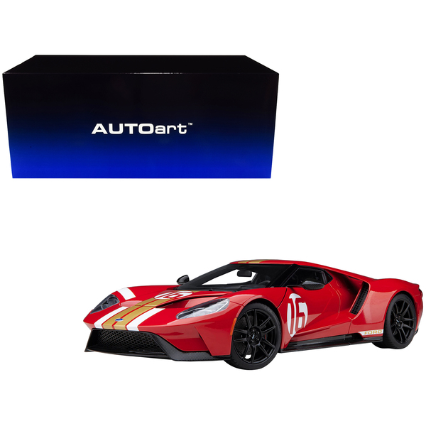 Autoart Ford GT Heritage #16 Red 1:18 Model Car