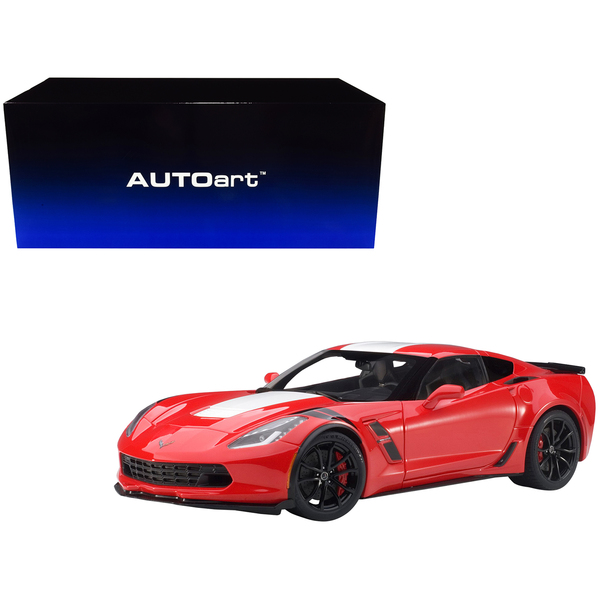 Autoart 2017 Corvette C7 Grand Sport Red 1:18 Scale Model