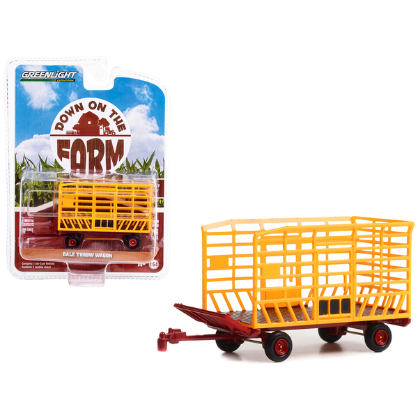 Greenlight Down on the Farm Bale Throw Wagon