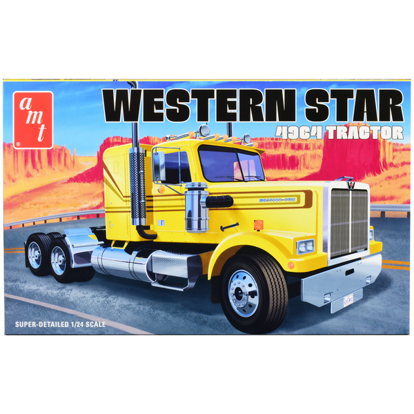 AMT Western Star 4964 Truck Tractor Model Kit - 1/24 Scale