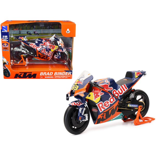 New Ray KTM RC16 Brad Binder MotoGP Motorcycle 1/12