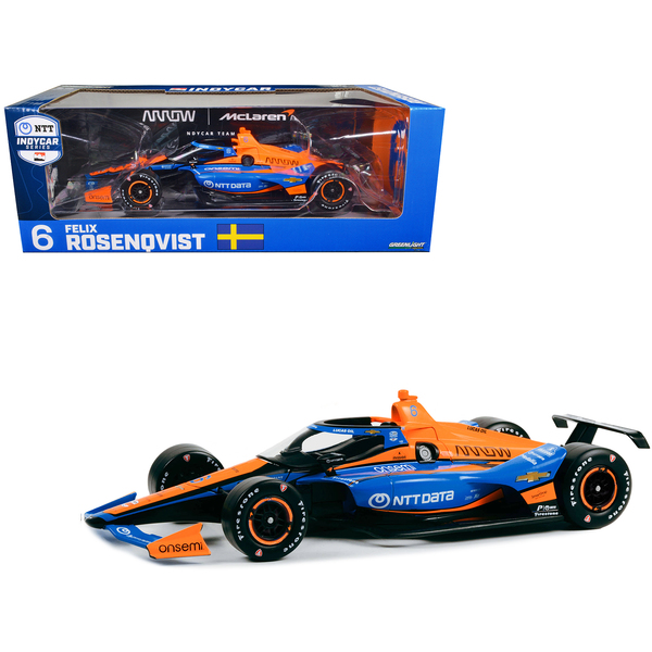 Greenlight 1/18 IndyCar #6 Felix Rosenqvist Diecast Model