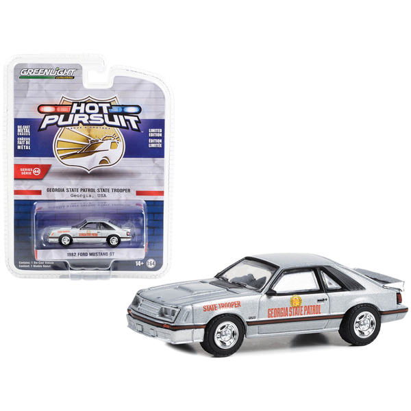 Greenlight 1982 Ford Mustang GT Georgia State Patrol (1/64)