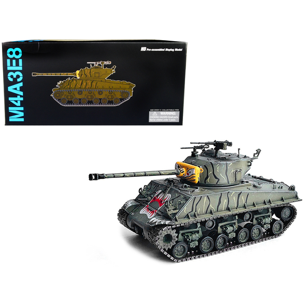 Dragon Models 1/72 "Tiger Face" Sherman Tank - Korea