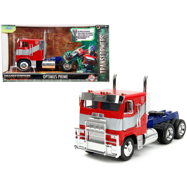 Jada Optimus Prime Tractor Truck 9.75" Diecast