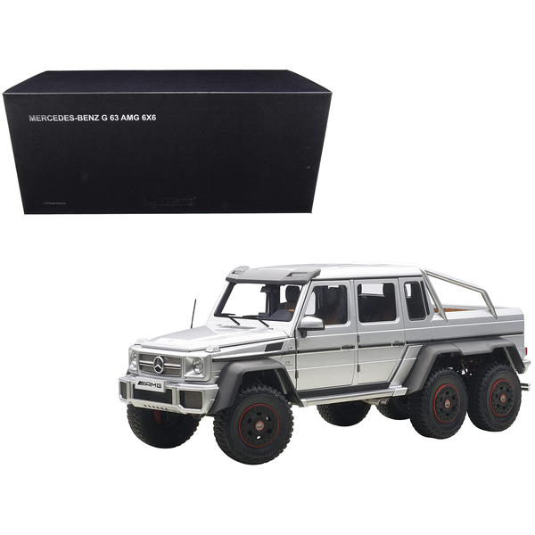 Autoart 1:18 1969 Mercedes G63 AMG 6x6 Silver