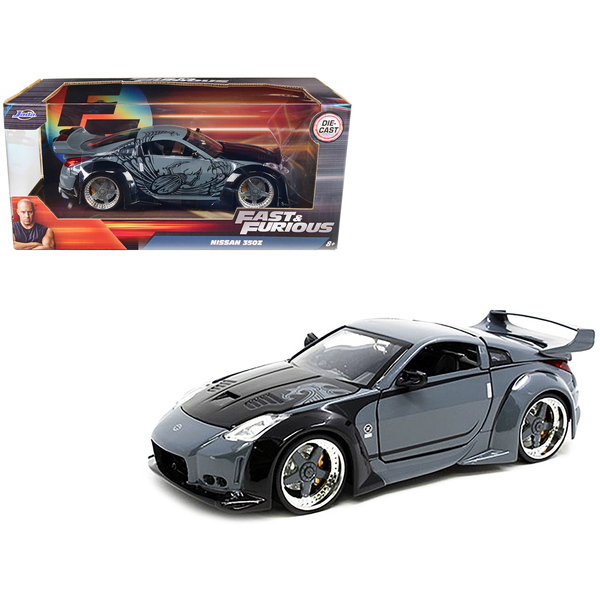 Jada Fast & Furious D.K.'s Nissan 350Z Gray/Black 1/24