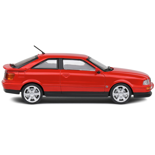 Solido 1992 Audi Coupe S2 Lazer Red 1/43 Diecast Model