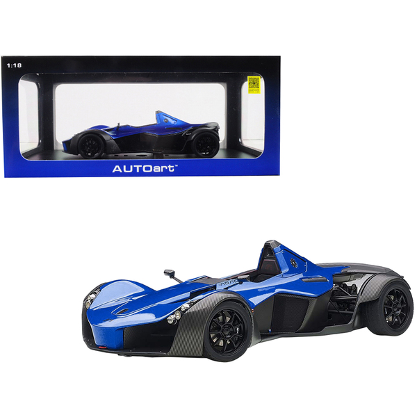 Autoart BAC Mono Metallic Blue 1:18 Scale Model Car