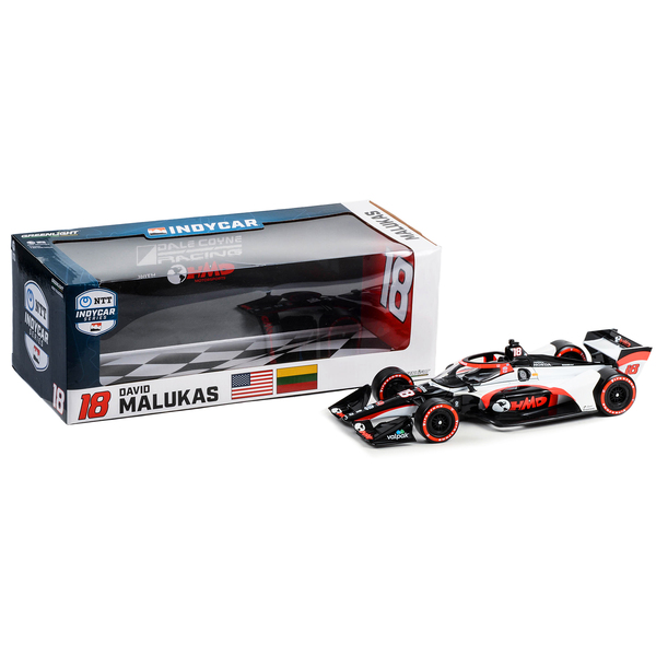 Greenlight 1/18 Dallara IndyCar #18 David Malukas Diecast Model