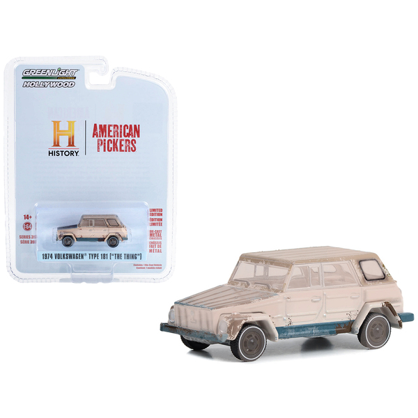 Greenlight 1974 VW Thing 'American Pickers' Weathered Beige 1/64