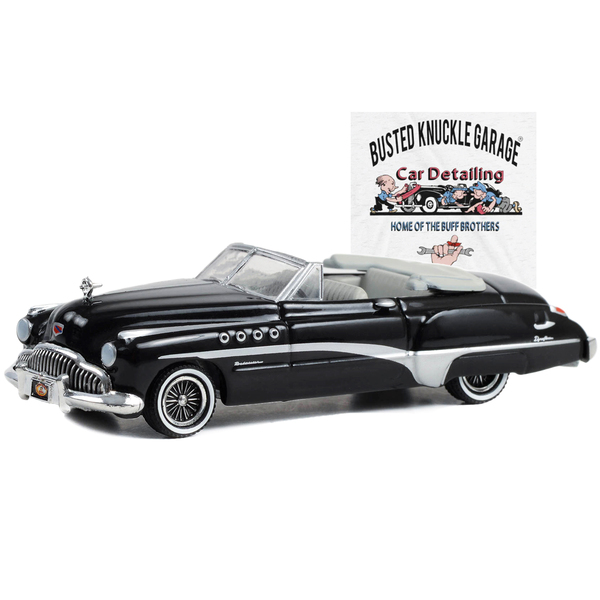 Greenlight 1949 Buick Roadmaster Rivera Convertible - Black