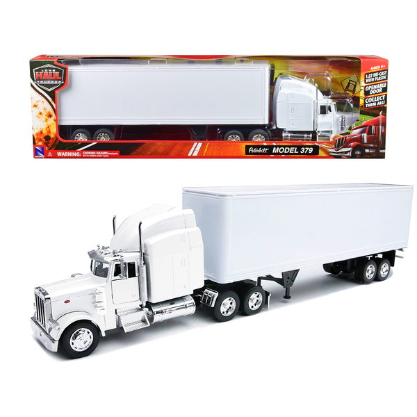 New Ray Peterbilt 379 Dry Goods Trailer - 22.5" Long Haul Truck