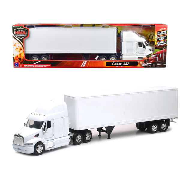New Ray Peterbilt 387 Dry Goods Trailer - 21.75" Hauler