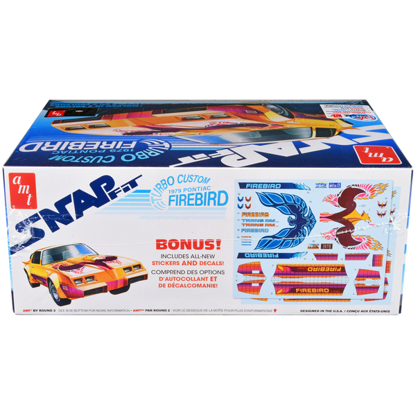 AMT 1979 Pontiac Firebird Turbo Custom Snap 1/25 Model Kit