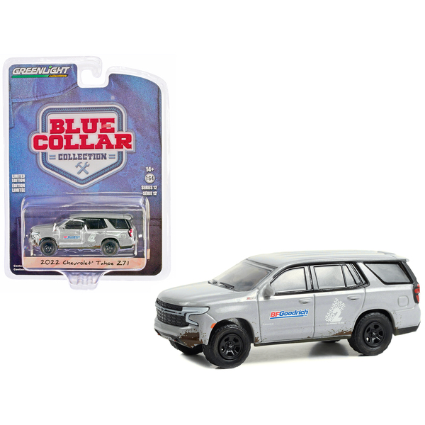 Greenlight 2022 Chevy Tahoe Z71 - Dirty Gray Metallic, 1/64