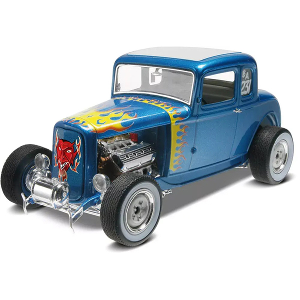 Revell 1932 Ford 5-Window Coupe 2-in-1 Model Kit 1/25