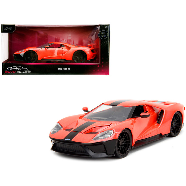 Jada 2017 Ford GT Light Red Metallic 1/24 Diecast Model