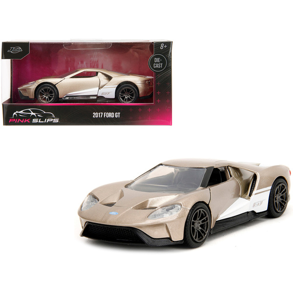 Jada Gold 2017 Ford GT 1/32 Scale Diecast Car