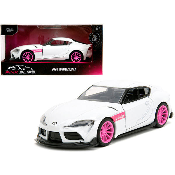 Jada White 2020 Toyota Supra 1/32 Scale Diecast