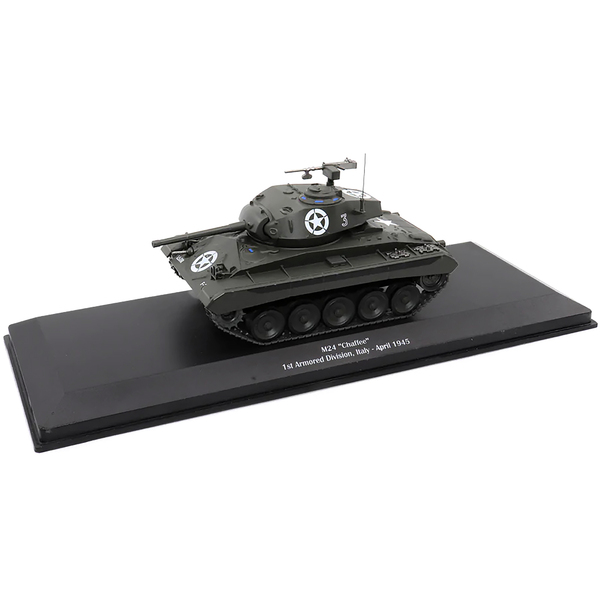 Afvs of WWII 1/43 M24 Chaffee Tank - USA 1st Armored Div