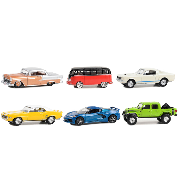 Greenlight Barrett Jackson Scottsdale Edition 6 Car Set - 1/64