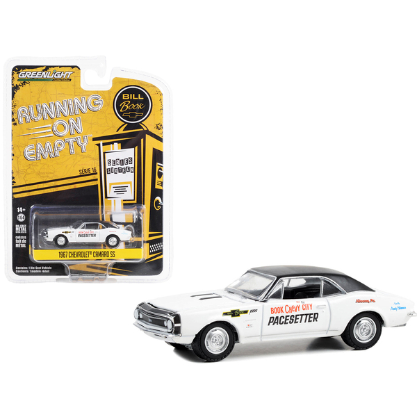 Greenlight 1967 Chevy Camaro SS - Book City Pacesetter - 1/64