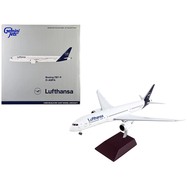 GeminiJets Lufthansa Boeing 787-9 Dreamliner 1/200 Diecast Model
