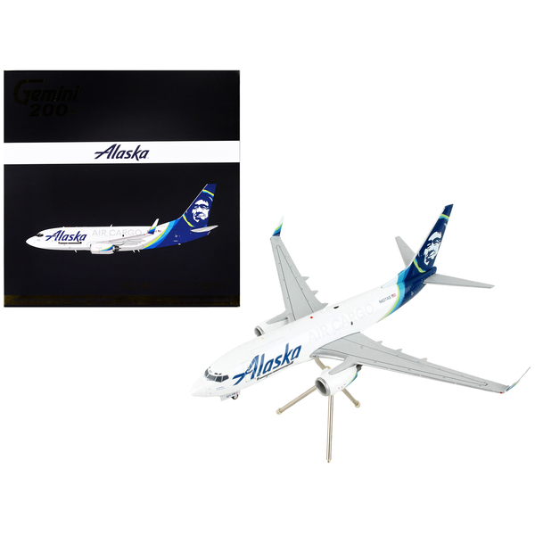 GeminiJets Alaska Air Cargo 737-700 1/200 Scale Diecast Model