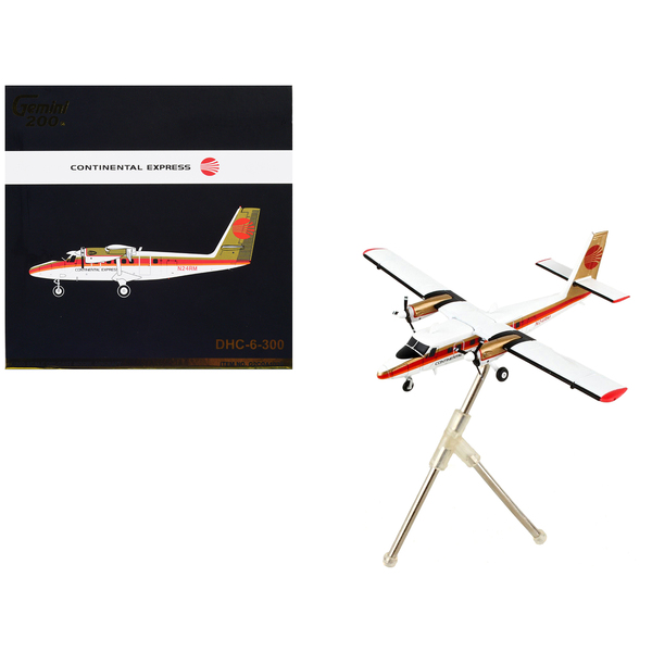 GeminiJets Continental Express Twin Otter 1/200 Scale Model