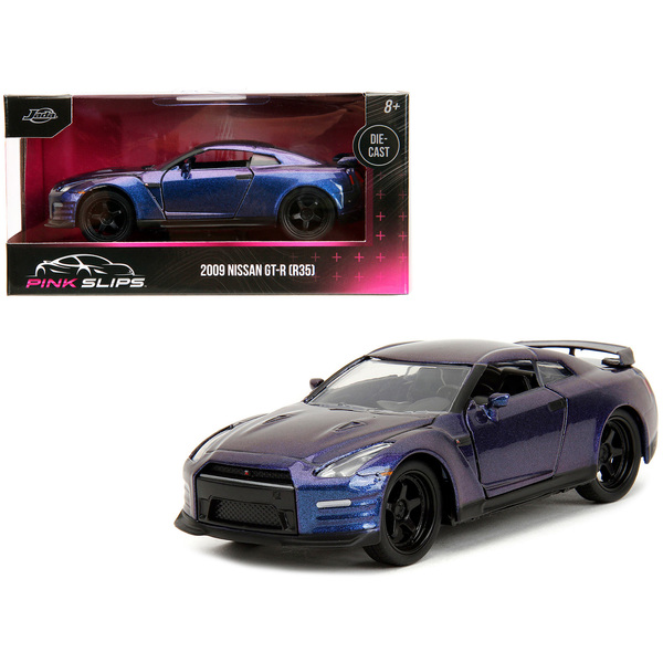 Jada 2009 Nissan GT-R (R35) - Purple Metallic - 1/32 Scale