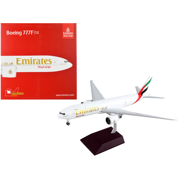 GeminiJets Emirates SkyCargo Boeing 777F 1/200 Opening Cargo Doors