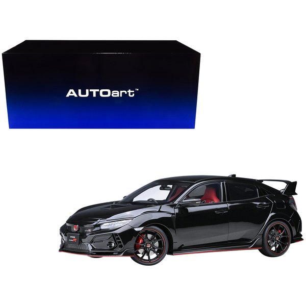 Autoart 2021 Honda Civic Type R FK8 RHD Crystal Black 1:18 Scale