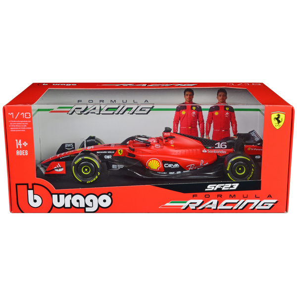 Bburago Ferrari SF-23 Charles Leclerc 1/18 F1 Diecast