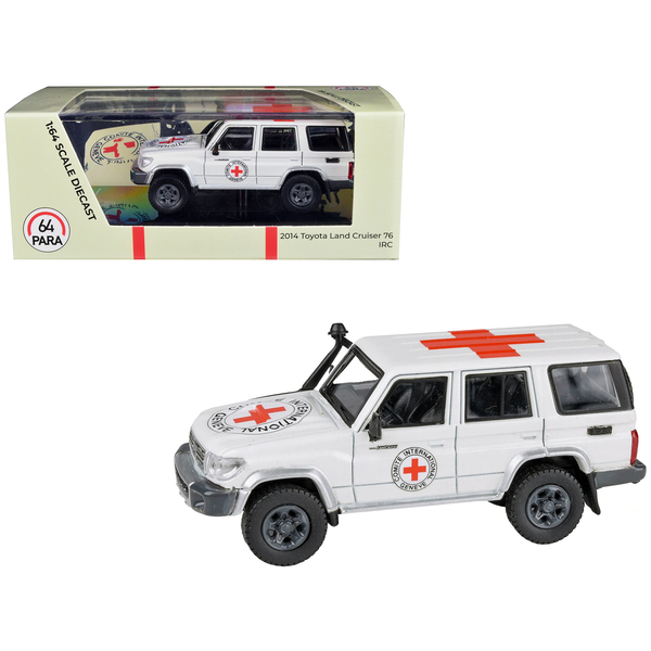 Paragon 1/64 Toyota Land Cruiser 76 - Red Cross Model